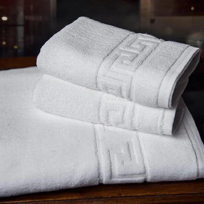 Luxury Embroidered Cotton Towel Set