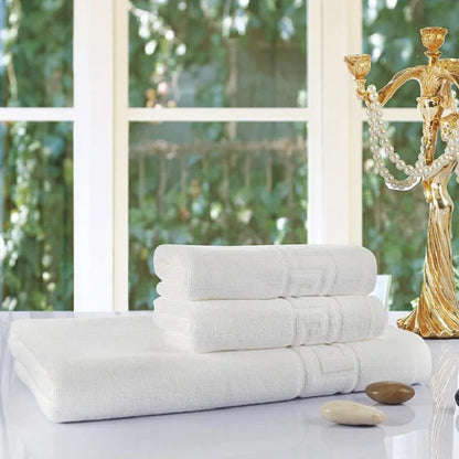 Luxury Embroidered Cotton Towel Set