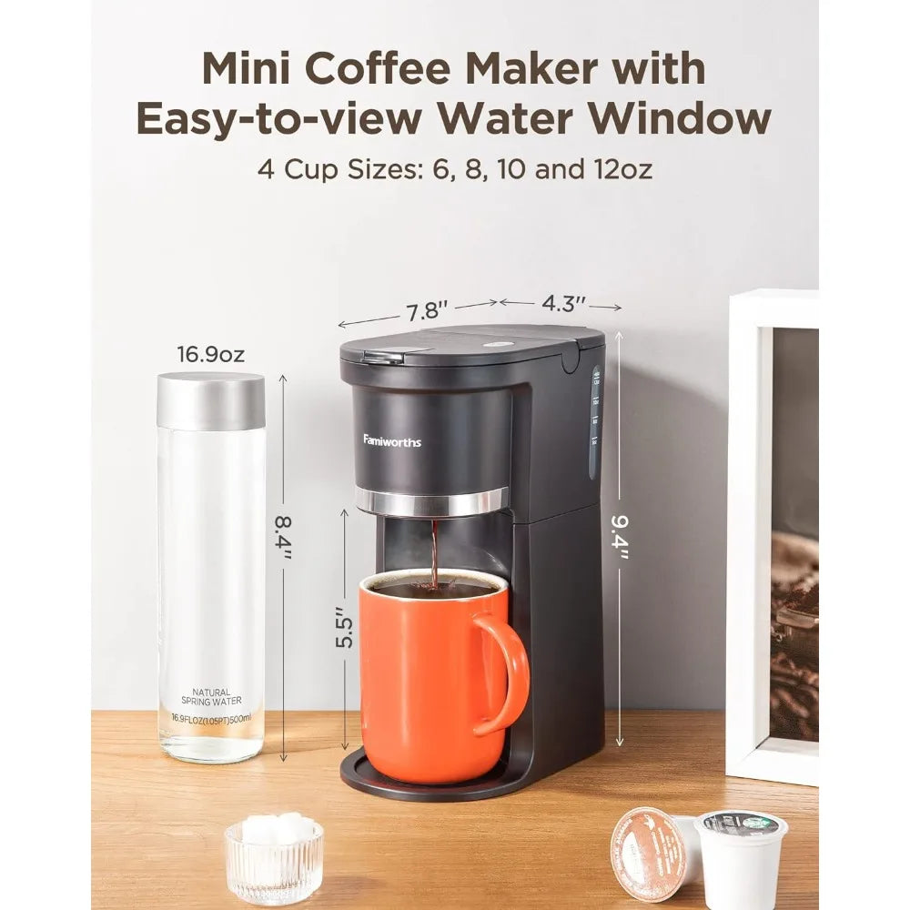 Mini Coffee Maker Single Serve