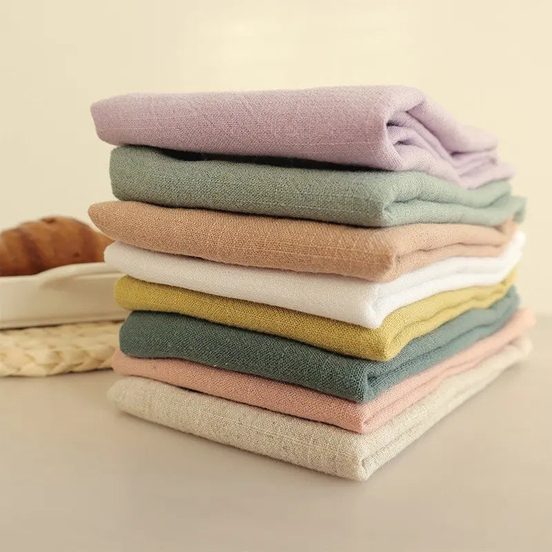 Cotton Linen Cloth Napkins Reusable