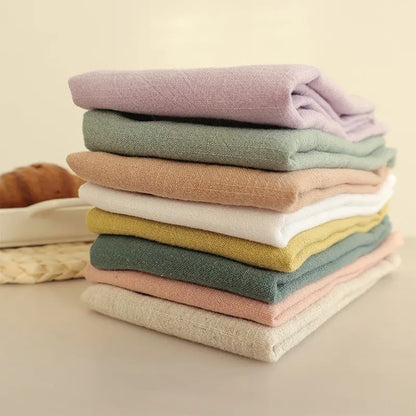 Cotton Linen Cloth Napkins Reusable