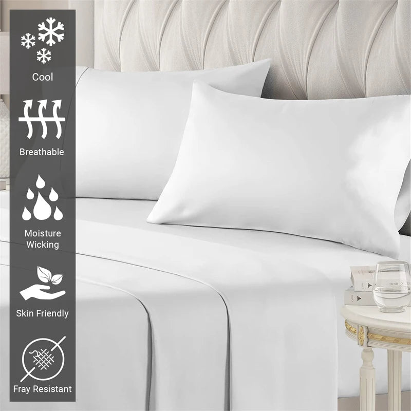 Luxury Egyptian Cotton Bed Sheet Set