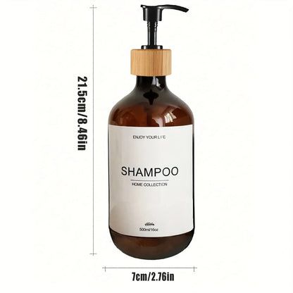 Bathroom Shampoo Dispenser Set