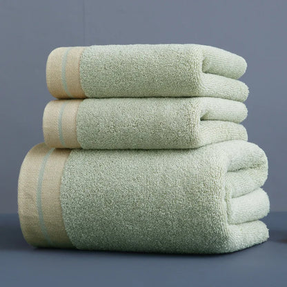 Soft Absorbent Cotton Bath Towels
