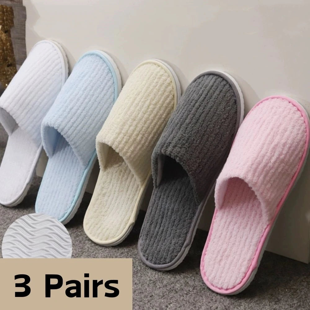 Hotel room Slipper (3 pairs)