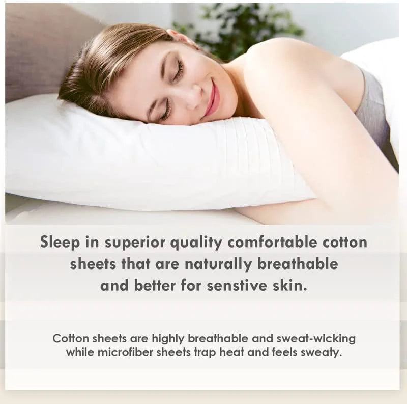 Luxury Egyptian Cotton Bed Sheet Set