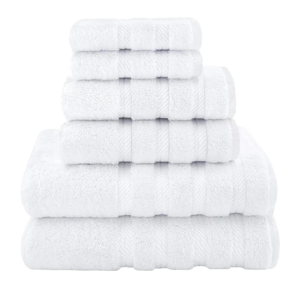6-Piece Cotton Towel Set